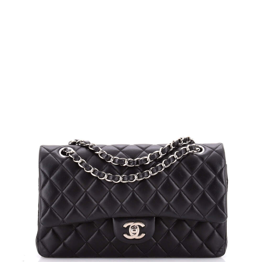 Chanel Medium Classic Double Flap Bag Quilted Lambskin